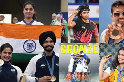 India's Paris 2024 Olympic Medal Tally