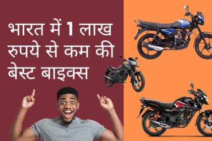 Two wheeler bikes under 1 lakh in India